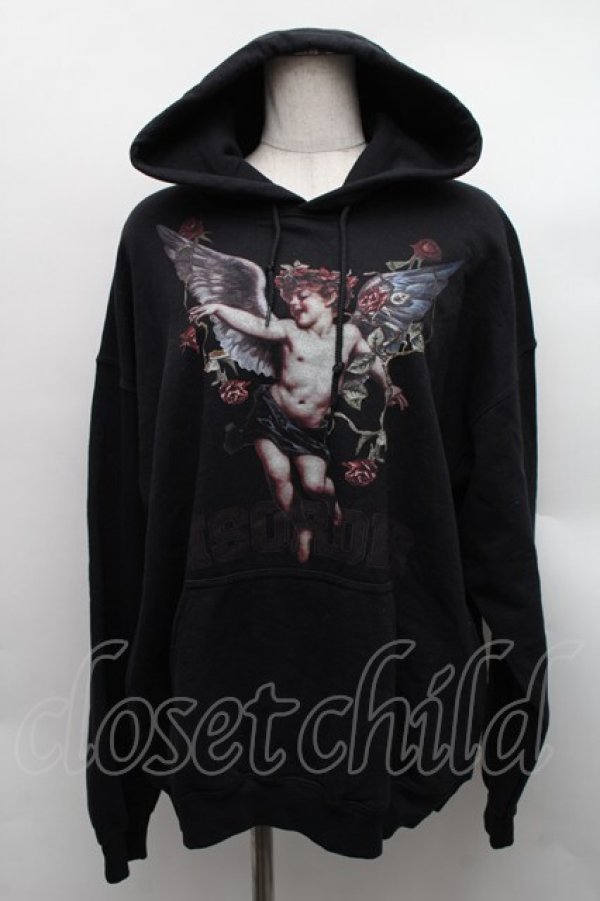 画像1: MILKBOY / DISORDER ANGEL HOODIE M 黒 S-25-12-15-013-MB-TO-AS-ZS (1)