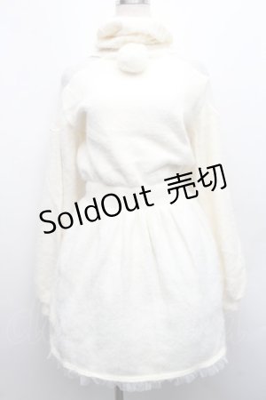 画像: Swankiss / ハイネックニットワンピース  オフ S-25-12-15-022-CA-OP-HR-ZS