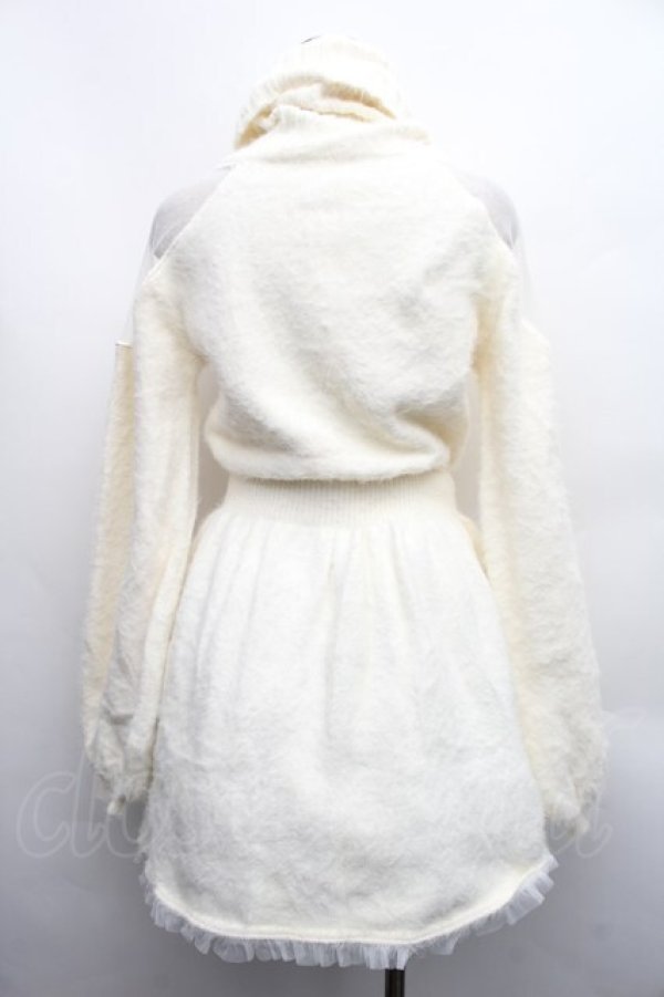 画像2: Swankiss / ハイネックニットワンピース  オフ S-25-12-15-022-CA-OP-HR-ZS (2)