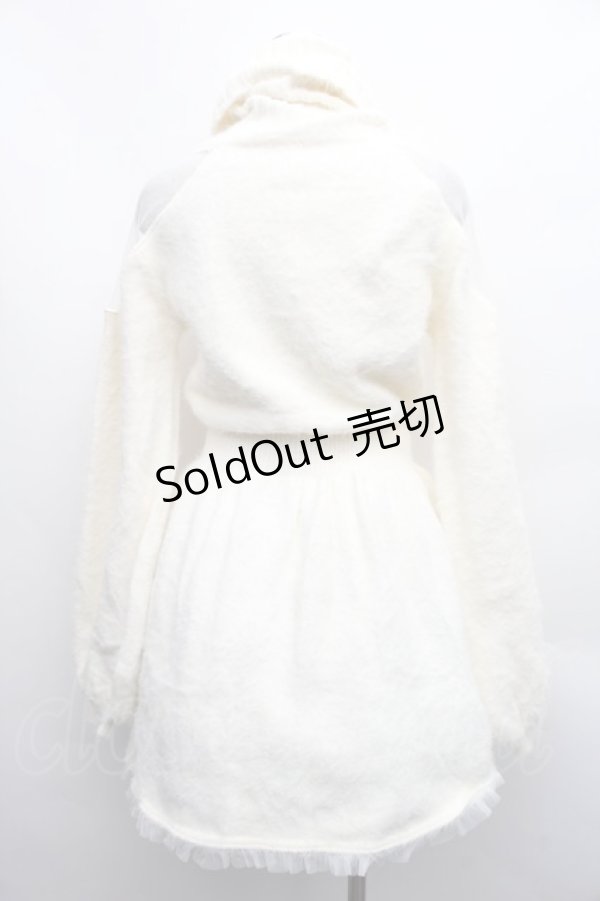 画像2: Swankiss / ハイネックニットワンピース  オフ S-25-12-15-022-CA-OP-HR-ZS (2)