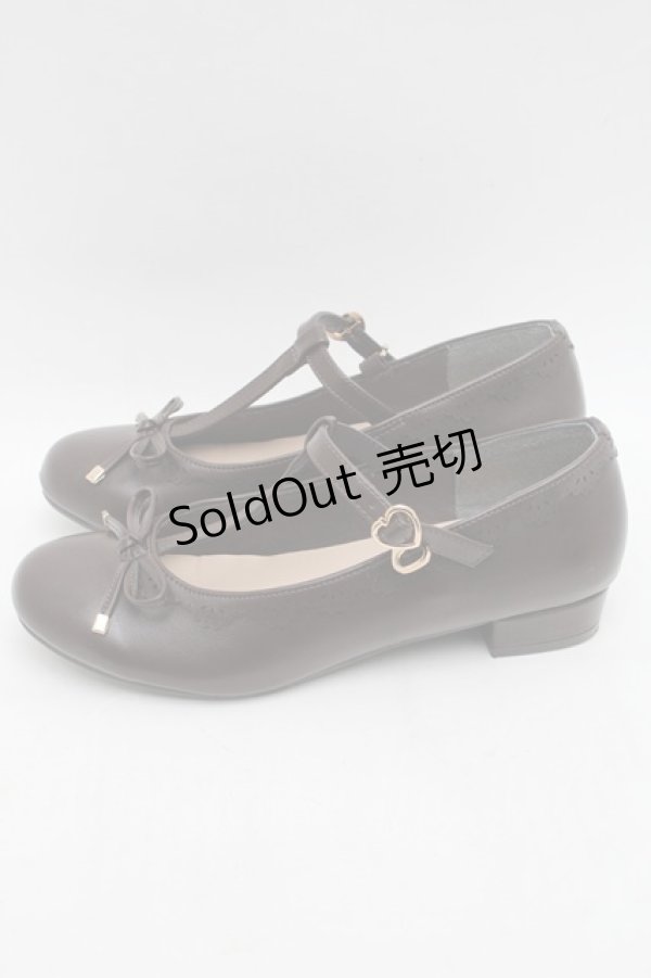 画像2: m petit by misako / AMNIリボンバレエ M ブラウン S-25-12-15-003-LO-SH-HR-ZS (2)