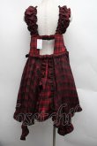 画像2: Candy Stripper / FRILL CHECK MINI ワンピース  赤 S-25-12-15-039-PU-PA-AS-ZS (2)