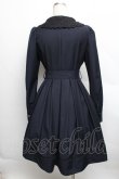 画像2: Sheglit / Margueriteタックワンピース  紺 S-25-12-16-034-EL-OP-AS-ZS (2)