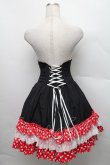 画像2: ATELIER PIERROT / コルセットスカート・ミニーマウス  黒ｘ赤 S-25-12-16-040-EL-SK-AS-ZT520 (2)