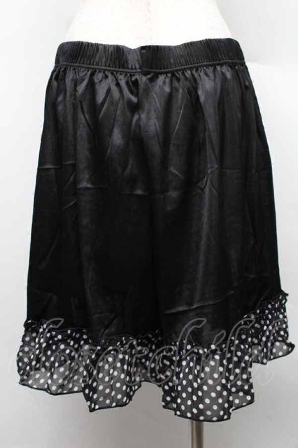 画像2: 【SALE】MARBLE / ペチパンツ  黒 S-25-12-16-041-GO-PA-AS-ZT521 (2)