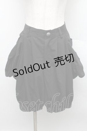 画像: 【SALE】BPN / バルーンショートパンツ  黒 S-25-12-16-044-GO-PA-AS-ZT520