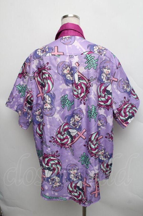 画像2: ACDC RAG / メンヘラチャンシャツ  パープル S-25-12-16-012-PU-TO-HR-ZT1220S (2)