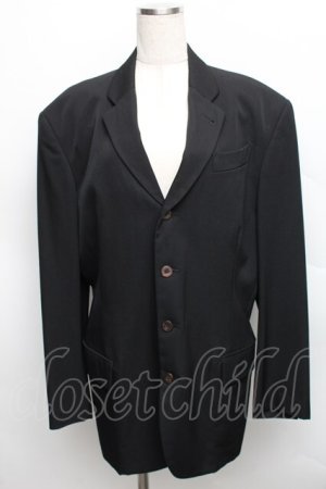 画像: Jean Paul GAULTIER / HOMME 4Bジャケット 48 黒 S-25-12-16-016-GO-JA-AS-ZS