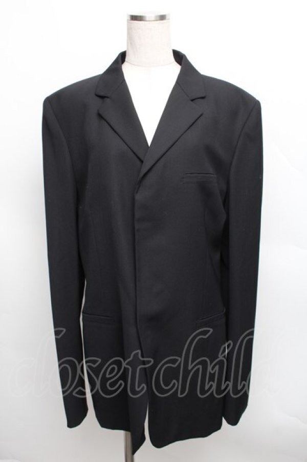 画像1: Jean Paul GAULTIER / CLASSIQUE スナップボタンジャケット 48 黒 S-25-12-16-019-GO-JA-AS-ZS (1)