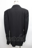 画像2: Jean Paul GAULTIER / CLASSIQUE スナップボタンジャケット 48 黒 S-25-12-16-019-GO-JA-AS-ZS (2)