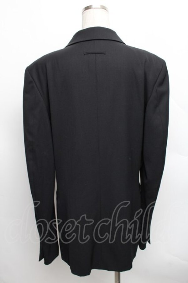 画像2: Jean Paul GAULTIER / CLASSIQUE スナップボタンジャケット 48 黒 S-25-12-16-019-GO-JA-AS-ZS (2)