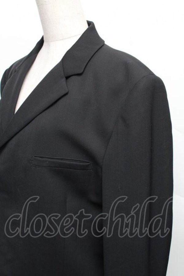 画像3: Jean Paul GAULTIER / CLASSIQUE スナップボタンジャケット 48 黒 S-25-12-16-019-GO-JA-AS-ZS (3)