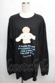 画像1: 【SALE】Candy Stripper / CINNAMOROLL L/S　Tee  黒 S-25-12-16-020-PU-TO-AS-ZT521 (1)