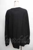 画像2: 【SALE】Candy Stripper / CINNAMOROLL L/S　Tee  黒 S-25-12-16-020-PU-TO-AS-ZT521 (2)