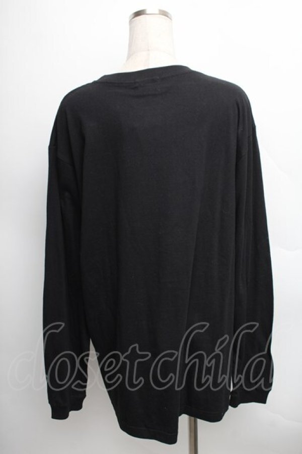 画像2: 【SALE】Candy Stripper / CINNAMOROLL L/S　Tee  黒 S-25-12-16-020-PU-TO-AS-ZT521 (2)