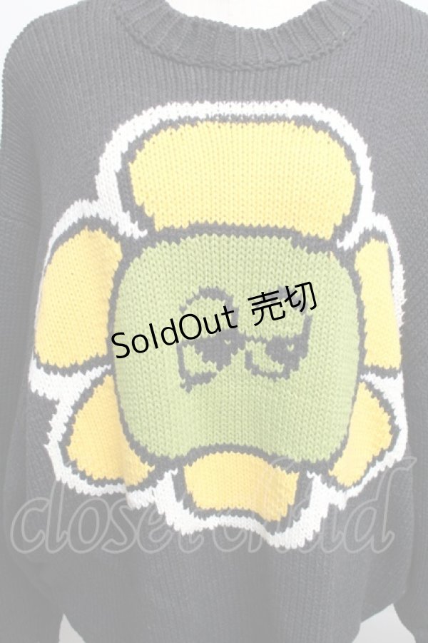 画像3: 【SALE】Candy Stripper / SUNNY DROLL CANDYニット  黒 S-25-12-16-023-PU-TS-HR-ZT521 (3)