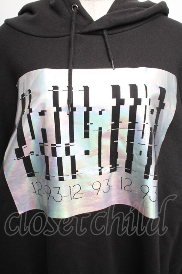 画像3: ilililCYBER / HOROGRAMパーカー  黒 S-25-12-16-029-PU-TO-AS-ZT521 (3)