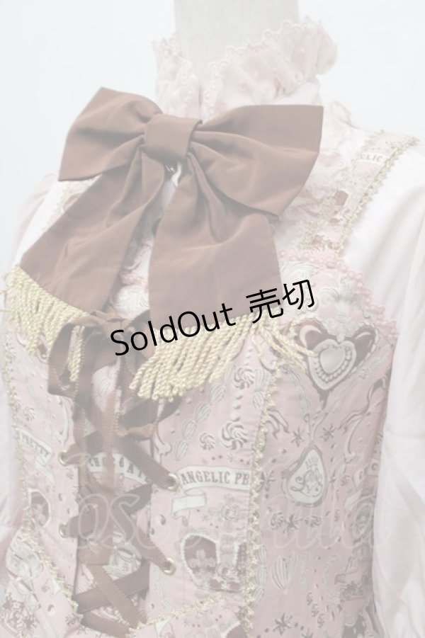 画像4: Angelic Pretty / Musee du Chocolat ワンピース  ピンク S-25-12-17-040-AP-OP-AS-ZS (4)
