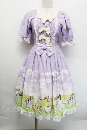 画像: metamorphose / Dreamy Little Farm ワンピース  ラベンダー S-25-12-17-041-ME-OP-AS-ZS