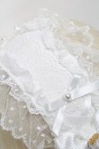画像5: Angelic Pretty / レースハートチャームバラレースヘッドドレス  白 S-25-12-17-005-AP-AC-AS-ZS (5)