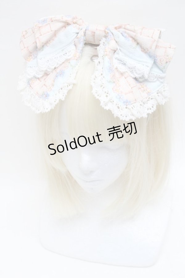 画像1: BABY,THE STARS SHINE BRIGHT / Icing Dancing Cakeカチューシャ  サックス S-25-12-17-006-BA-AC-AS-ZS (1)