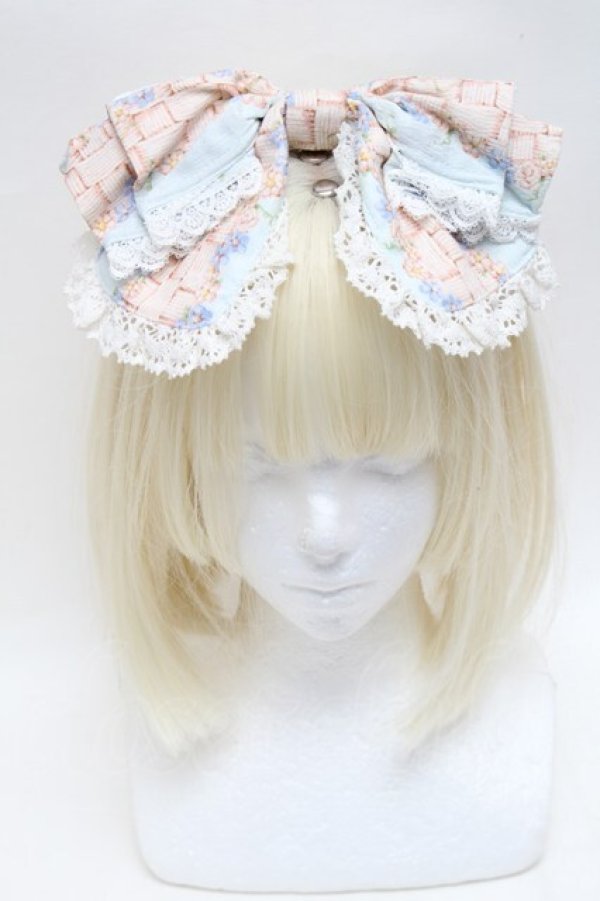 画像2: BABY,THE STARS SHINE BRIGHT / Icing Dancing Cakeカチューシャ  サックス S-25-12-17-006-BA-AC-AS-ZS (2)