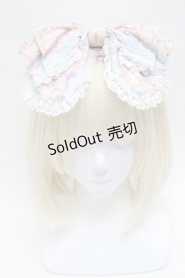 画像2: BABY,THE STARS SHINE BRIGHT / Icing Dancing Cakeカチューシャ  サックス S-25-12-17-006-BA-AC-AS-ZS (2)