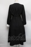 画像2: axes femme / ケープ付ロングシスターワンピース  黒 S-25-12-17-059-AX-OP-AS-ZS (2)