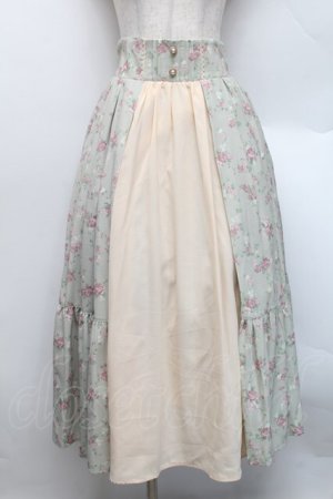 画像: axes femme kawaii / プティフルールスカート  ミント S-25-12-17-062-AX-SK-AS-ZS