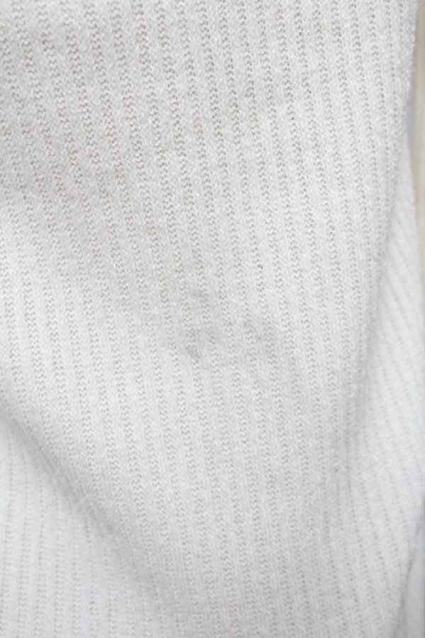 画像3: axes femme / パール付きハイネックニット  オフ S-25-12-17-018-AX-TO-HR-ZS (3)