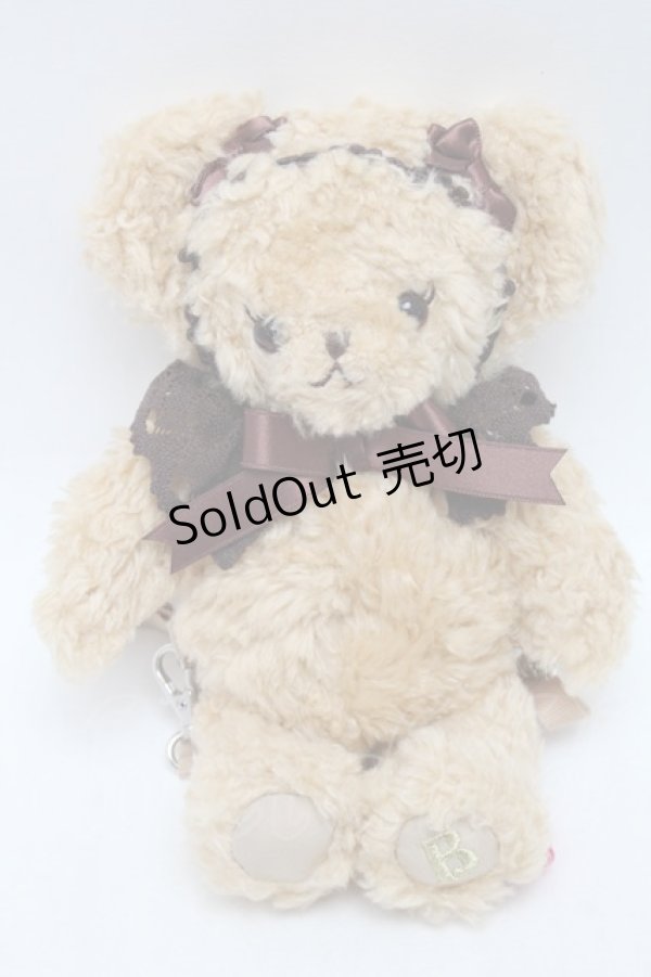 画像1: BABY,THE STARS SHINE BRIGHT / くまくみゃリュックミニミニ  ブラウン S-25-12-17-003-BA-AC-AS-ZS (1)