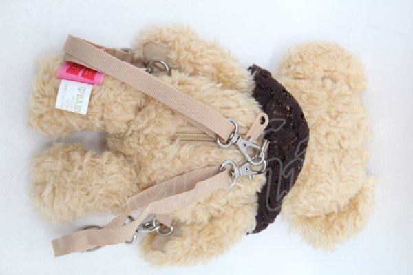 画像2: BABY,THE STARS SHINE BRIGHT / くまくみゃリュックミニミニ  ブラウン S-25-12-17-003-BA-AC-AS-ZS (2)