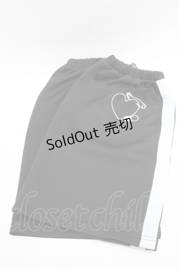 画像1: ACDC RAG / 安心ジャージレッグウォーマー  黒ｘ白 S-25-12-17-004-PU-PA-HR-ZS (1)