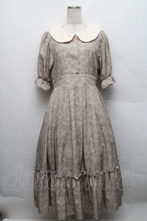 画像: m petit by misako / NINA’Sコラボトワルドジュイワンピース M ベージュ S-25-12-18-038-LO-OP-HR-ZS