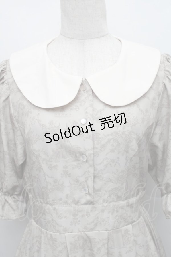 画像3: m petit by misako / NINA’Sコラボトワルドジュイワンピース M ベージュ S-25-12-18-038-LO-OP-HR-ZS (3)