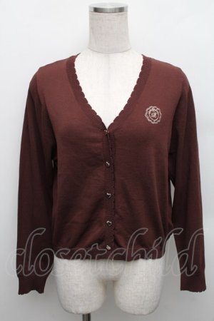 画像: m petit by misako / UVカットサマーカーディガン M ブラウン S-25-12-18-014-LO-TO-HR-ZS