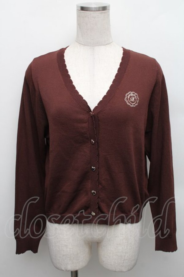 画像1: m petit by misako / UVカットサマーカーディガン M ブラウン S-25-12-18-014-LO-TO-HR-ZS (1)