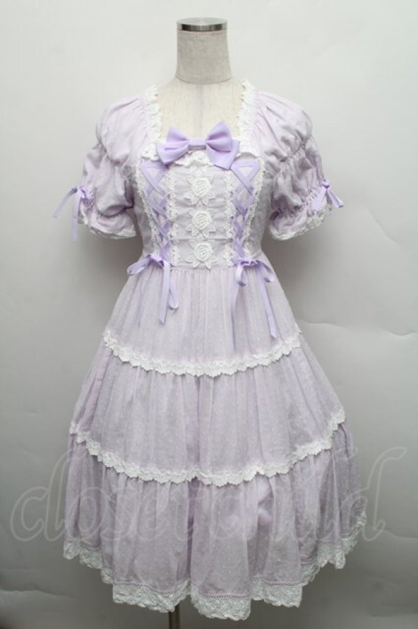 画像1: BABY,THE STARS SHINE BRIGHT / デザートワンピース（2025年）  ラベンダー S-25-12-18-032-BA-OP-AS-ZS (1)