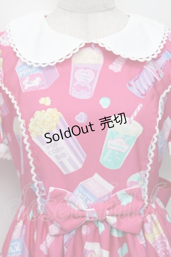 画像4: Angelic Pretty / Fancy Candyワンピース  ピンク S-25-12-20-017-AP-OP-AS-ZS (4)