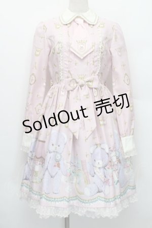 画像: Angelic Pretty / Charlotte's Bearワンピース  ピンク S-25-12-20-020-AP-OP-AS-ZS
