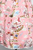 画像4: metamorphose / お菓子のお家リボン付ジャンパースカート  ピンク S-25-12-20-003-ME-OP-AS-ZS (4)