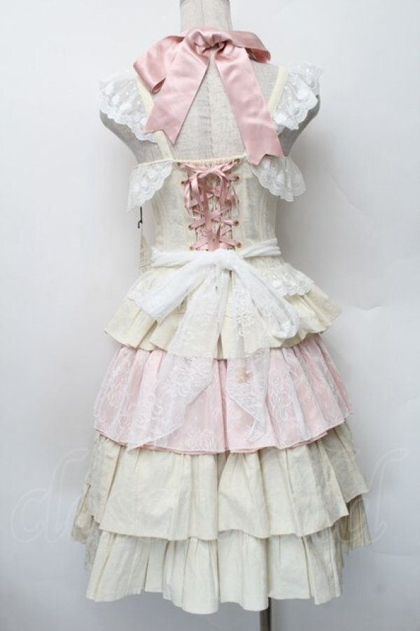 ALICE and the PIRATES / Sweet Devilジャンパースカート 生成りX