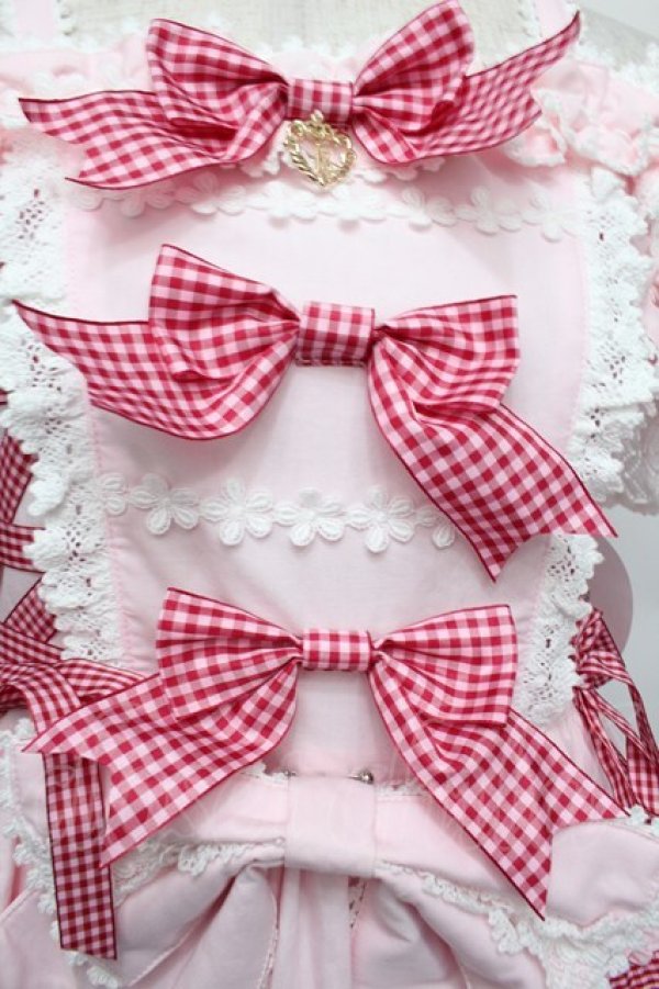 画像6: BABY,THE STARS SHINE BRIGHT / Flancesca Ribbonジャンパースカート  ピンク S-25-12-20-024-BA-JA-HR-ZS (6)