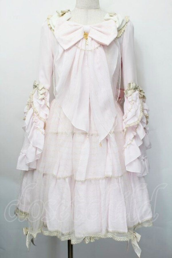 画像1: BABY,THE STARS SHINE BRIGHT / Twinkle twinkle Princessワンピース  ピンク S-25-12-20-026-BA-OP-SA-ZS (1)