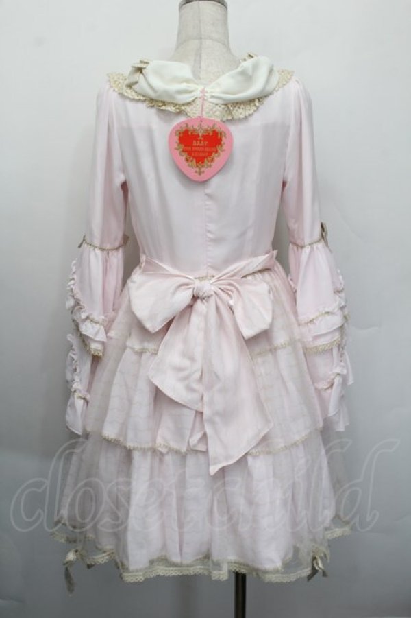 画像2: BABY,THE STARS SHINE BRIGHT / Twinkle twinkle Princessワンピース  ピンク S-25-12-20-026-BA-OP-SA-ZS (2)