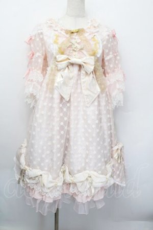 画像: BABY,THE STARS SHINE BRIGHT / TRINITY〜天使の微笑み〜ワンピースドレス  ピンク S-25-12-20-027-BA-OP-SA-ZS