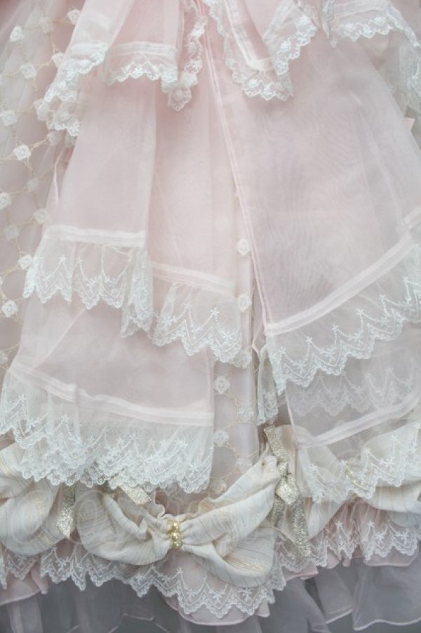 画像6: BABY,THE STARS SHINE BRIGHT / TRINITY〜天使の微笑み〜ワンピースドレス  ピンク S-25-12-20-027-BA-OP-SA-ZS (6)