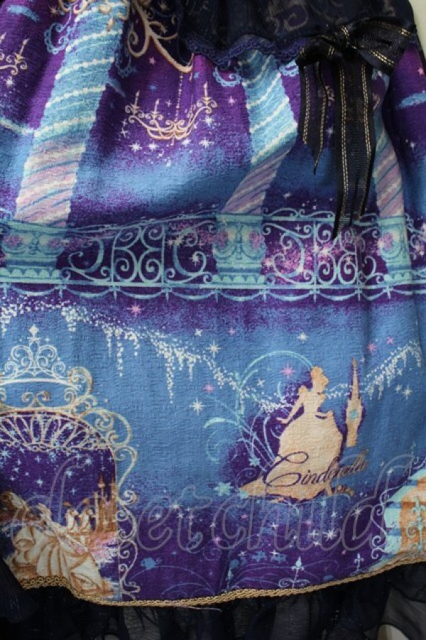 画像3: BABY,THE STARS SHINE BRIGHT / Cinderellaワンピース  紺 S-25-12-20-028-BA-OP-AS-ZS (3)