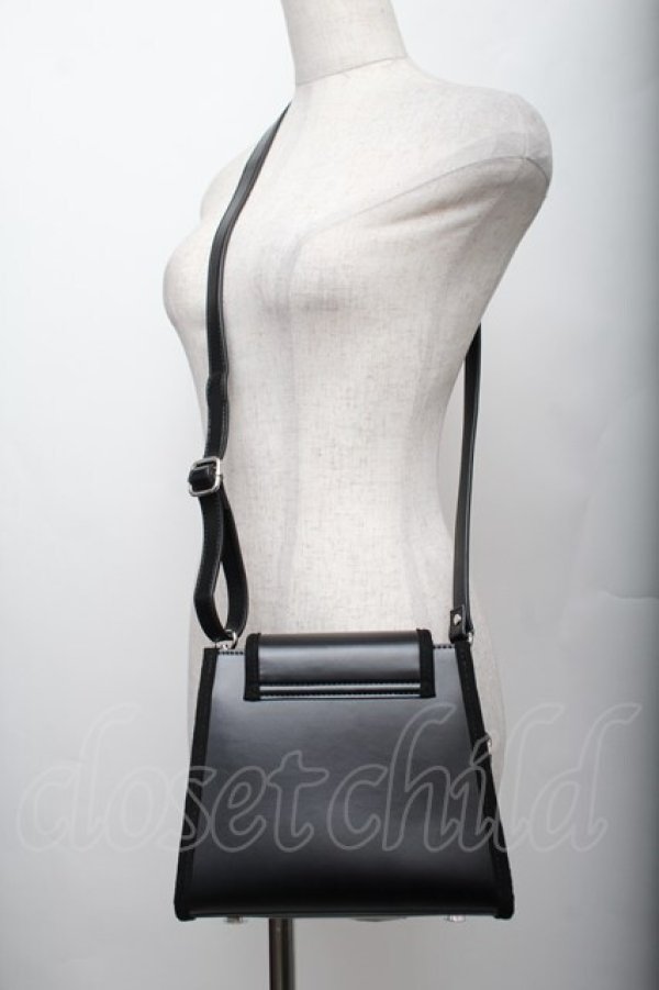 画像1: EATME / チェーンハンドルショルダーバッグ  黒 S-25-12-20-1009-LO-BG-HR-ZS (1)