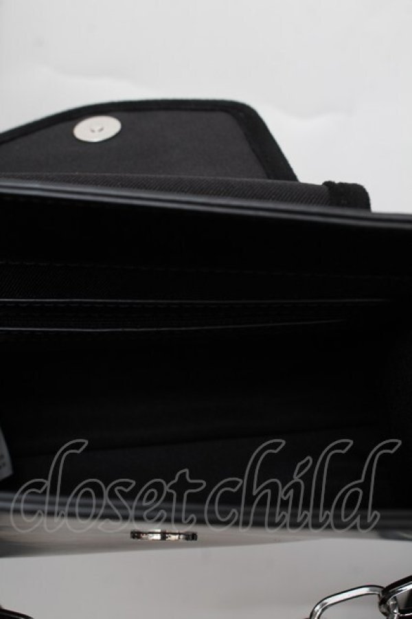 画像3: EATME / チェーンハンドルショルダーバッグ  黒 S-25-12-20-1009-LO-BG-HR-ZS (3)
